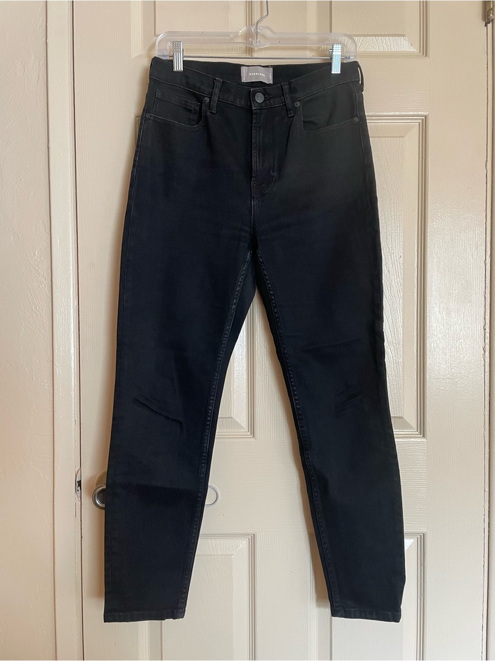 Everlane Black Skinny High-Rise Jeans
